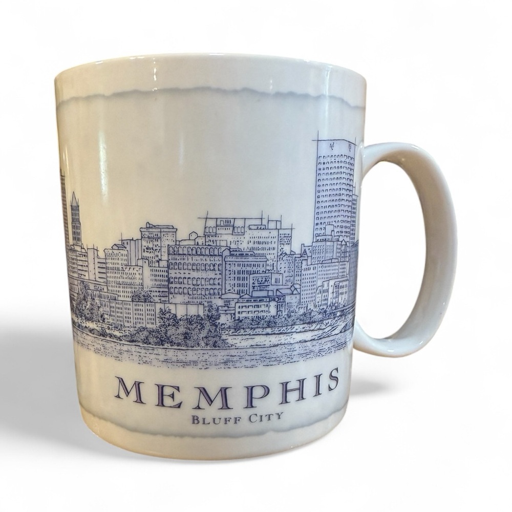 Starbucks Memphis Bluff City Mug You Are Here Collection Coffee Cup